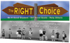 The Right Choice Bookmarks